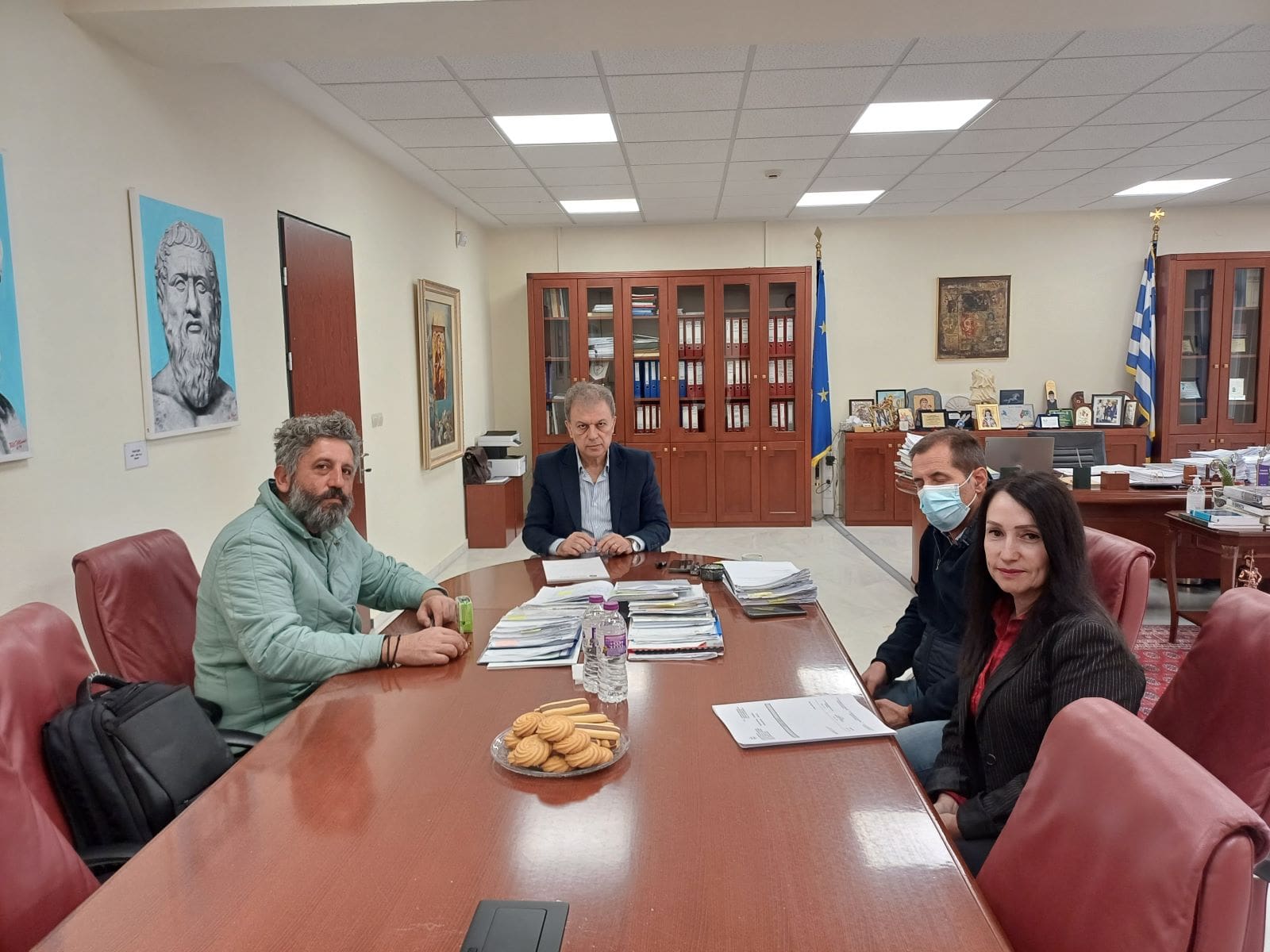 Υπογραφή σύμβασης για τη συντήρηση όψεων και εγκαταστάσεων στο κτήριο της Περιφέρειας Δυτικής Μακεδονίας - Eordaialive.com