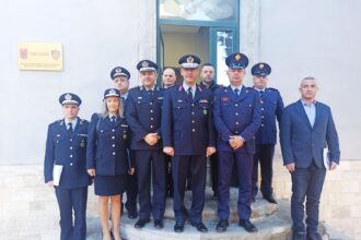 Συνάντηση του Γενικού Περιφερειακού Αστυνομικού Διευθυντή Δυτικής Μακεδονίας, με ομόλογους υπηρεσιακούς παράγοντες της Αλβανικής Αστυνομίας στην Κορυτσά - Eordaialive.com