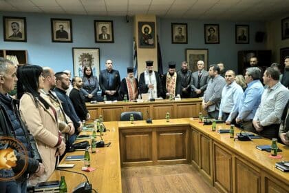 Κοπή βασιλόπιτας του Δημοτικού Συμβουλίου Αμυνταίου και 1η τακτική συνεδρίαση - Eordaialive.com