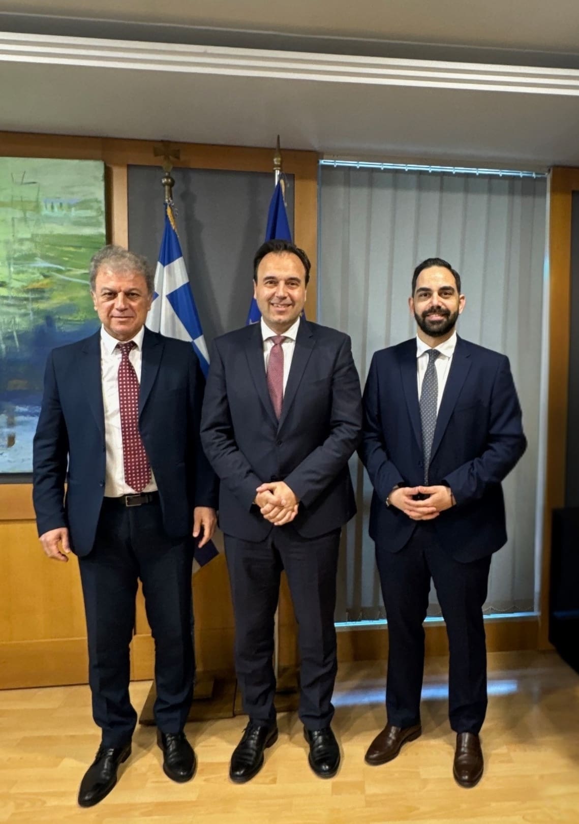 Συνάντηση στο Υπουργείο Ψηφιακής Διακυβέρνησης 
για την επέκταση του AI Factory Pharos 
