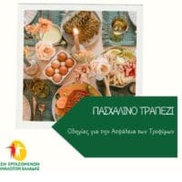 Οδηγίες για την Ασφάλεια των Τροφίμων στο Πασχαλινό Τραπέζι - Eordaialive.com