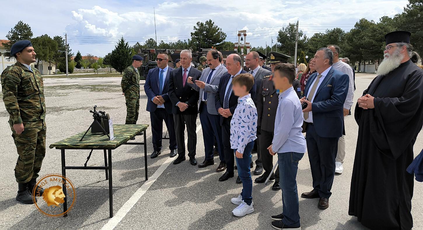 Παρουσία του Δημάρχου Αμυνταίου Ιωάννη Λιάση, ο εορτασμός του Αγίου Γεωργίου στο στρατόπεδο Παπαπέτρου στο Αμύνταιο | Eordaialive.com Παρουσία του Δημάρχου Αμυνταίου Ιωάννη Λιάση, ο εορτασμός του Αγίου Γεωργίου στο στρατόπεδο Παπαπέτρου στο Αμύνταιο - Eordaialive.com