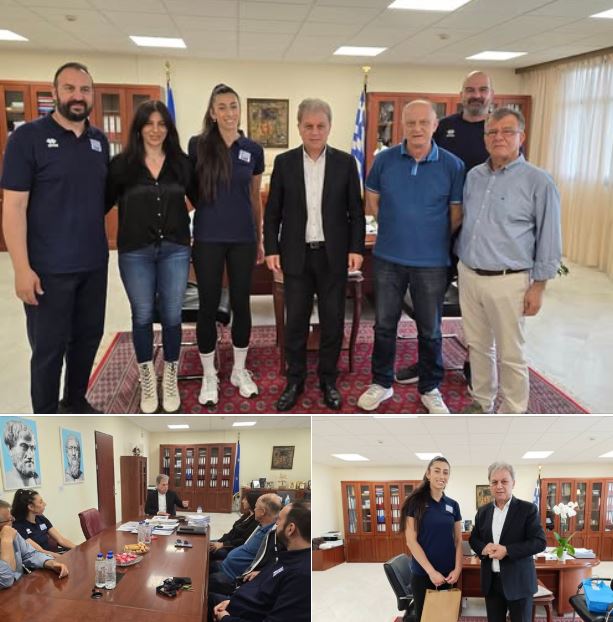 Η Γυναικεία Εθνική Βόλεϊ Συναντά τον Περιφερειάρχη Δυτικής Μακεδονίας πριν την Golden European League | Eordaialive.com Η Γυναικεία Εθνική Βόλεϊ Συναντά τον Περιφερειάρχη Δυτικής Μακεδονίας πριν την Golden European League