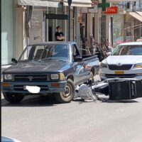 Τροχαίο με μηχανή στο κέντρο της Φλώρινας - Στο νοσοκομείο νεαρός οδηγός
