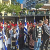 Η επιμνημόσυνη δέηση και η κατάθεση στεφάνων για την επέτειο απελευθέρωσης της Κοζάνης – Βίντεο και φωτογραφίες
