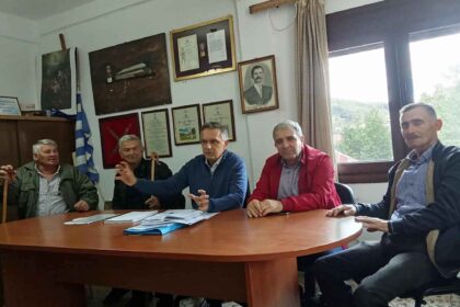 Κασαπίδης: Αναγκαία η Εθνική Στρατηγική για τη Θωράκιση της Κτηνοτροφίας - Συνάντηση με Κτηνοτρόφους στη Σαμαρίνα Γρεβενών