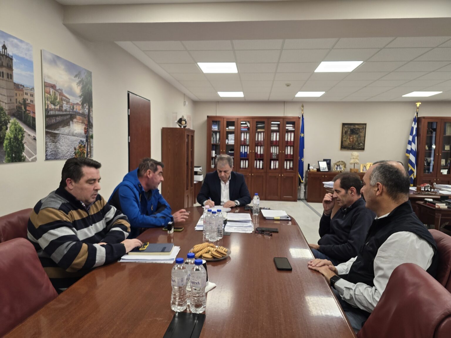 Υπογραφή Σύμβασης για τις Άμεσες Ασφαλτικές Παρεμβάσεις στο Ε.Ο.Δ./Π.Δ.Μ.