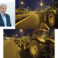 Γιάννης Καραβασιλης - Δηλώσαμε και έμπρακτα την στήριξη μας στον δίκαιο αγώνα των αγροκτηνοτροφων στο μεγάλο μπλόκο της Σιάτιστας.