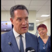 Αμύνταιο - Η συγκινητική αναφορά Γεωργιάδη για τον πατέρα του, και η αποχώρηση των μαθητών για τους αγρότες