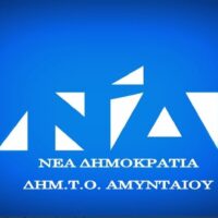 Η νέα σύνθεση της Δημοτικής Τοπικής Οργάνωσης (ΔΗΜΤΟ) Νέας Δημοκρατίας Αμυνταίου