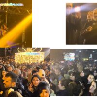«βούλιαξε» η Πτολεμαΐδα! Μόλις άναψε το δέντρο και ο Γιώργος Λιβάνης βάζει «φωτιά» στη σκηνή! (βίντεο)