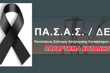 ΠΑ.Σ.Α.Σ ΔΕΗ Κοζάνης: Αποχαιρετάμε τον Γιώργο Διαμαντόπουλο