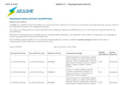 Διακοπές Ρεύματος