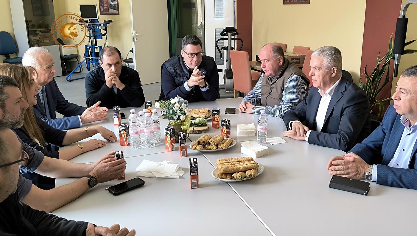 Επίσκεψη κυβερνητικού κλιμακίου στον Δήμο Αμυνταίου - Eordaialive.com