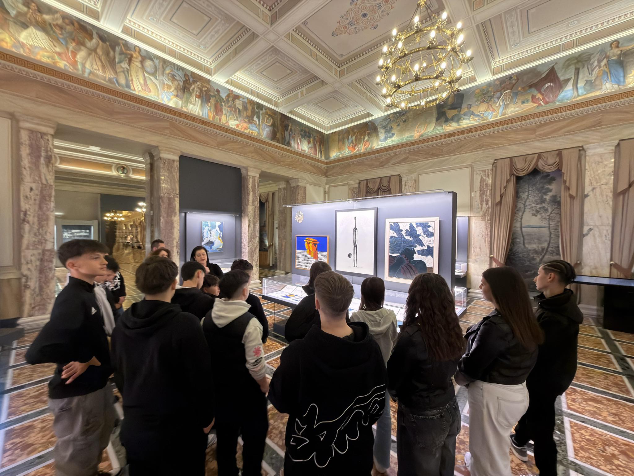 Μιχάλης Παπαδόπουλος : Στη Βουλή των Ελλήνων με το Γυμνάσιο Γαλατινής - Eordaialive.com