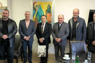 Επίσκεψη του Προέδρου του ΕΚΑΒ στο Αμύνταιο