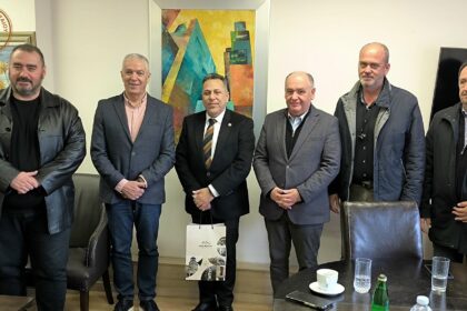 Επίσκεψη του Προέδρου του ΕΚΑΒ στο Αμύνταιο