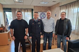 Συνάντηση της Ένωσης Αστυνομικών Υπαλλήλων Φλώρινας με τον Γενικό Περιφερειακό Αστυνομικό Διευθυντή Δυτικής Μακεδονίας