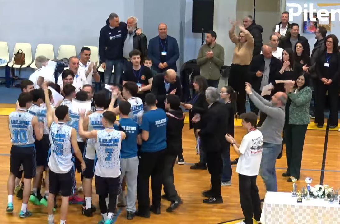 Πρωταθλητής Εφήβων ο Αρίων Πτολεμαΐδας - "Λύγισε" τον Ηρακλή Κοζάνης στον μεγάλο τελικό (βίντεο)