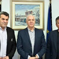 Συνάντηση του Δημάρχου Αμυνταίου με τον Αντιπεριφερειάρχη Αγροτικής Ανάπτυξης Δυτικής Μακεδονίας και τον Χωρικό Αντιπεριφερειάρχη Καστοριάς