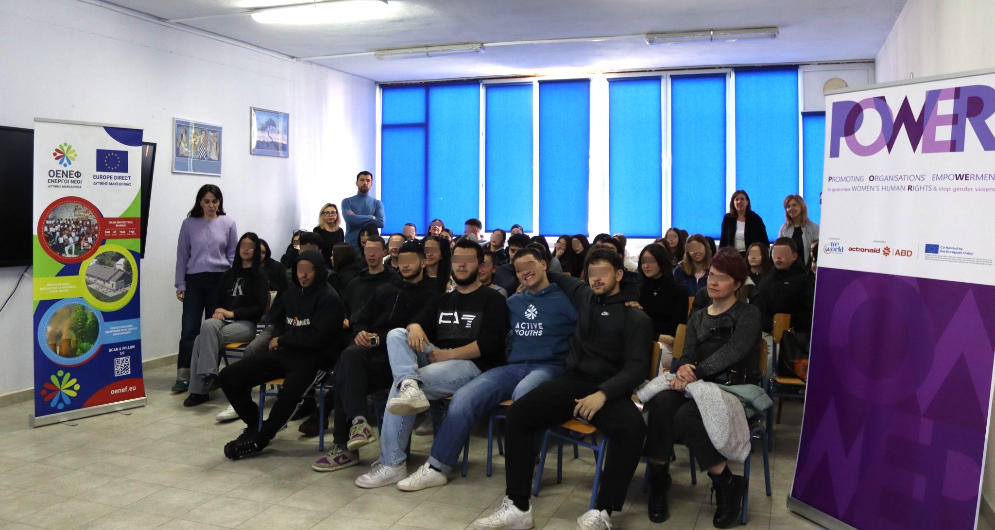 Επίσκεψη του ΟΕΝΕΦ στο 2ο ΕΠΑΛ Κοζάνης – Σχολείο Πρέσβης στο πλαίσιο του σχεδίου POWER: Γέφυρες Ισότητας - Eordaialive.com