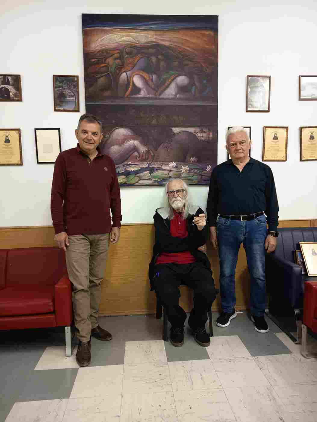 ΣΥΛΛΟΓΟΣ ΓΡΕΒΕΝΙΩΤΩΝ ΚΟΖΑΝΗΣ "Ο ΑΙΜΙΛΙΑΝΟΣ" - Θερμές ευχαριστίες προς τον ζωγράφο Αριστοτέλη Βαρσάμη. - Eordaialive.com