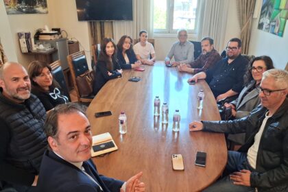 Συνάντηση στο Δημαρχείο Κοζάνης για Λιάπειο Κολυμβητήριο
