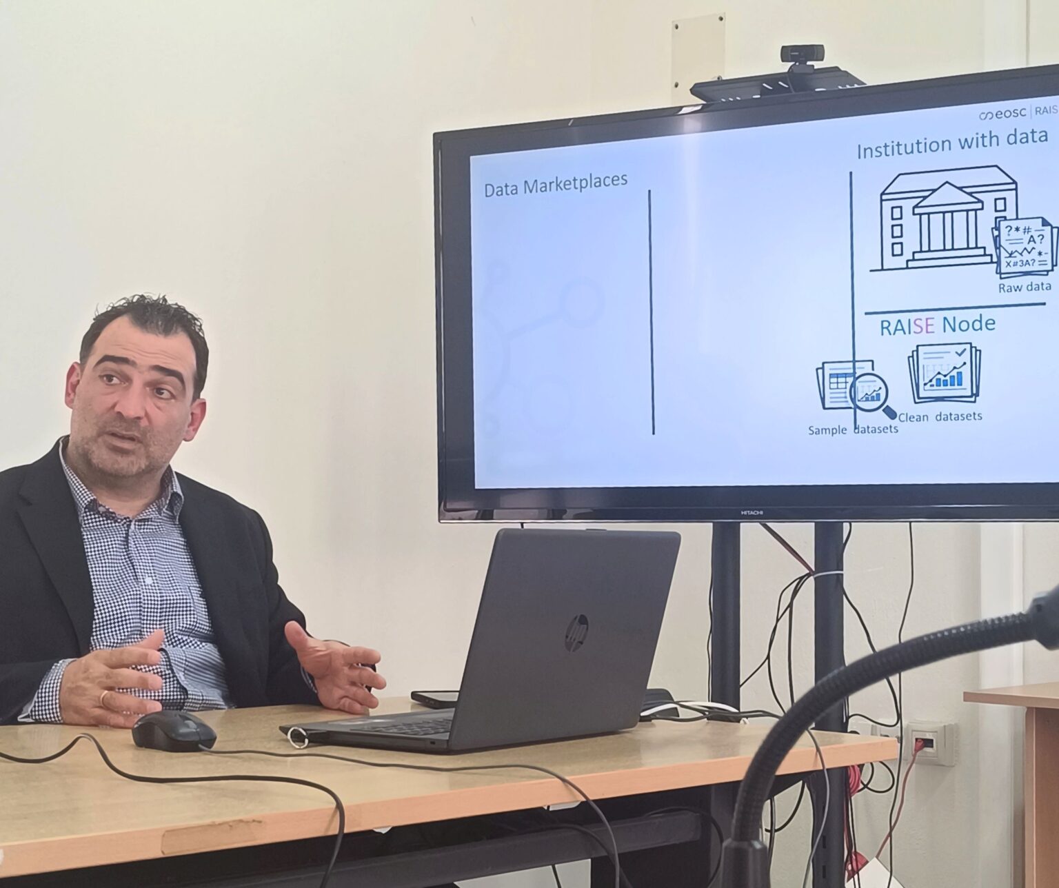 «Ανοιχτά δεδομένα» –Συνάντηση διερεύνησης συνεργασίας για την τεχνολογία RAISE