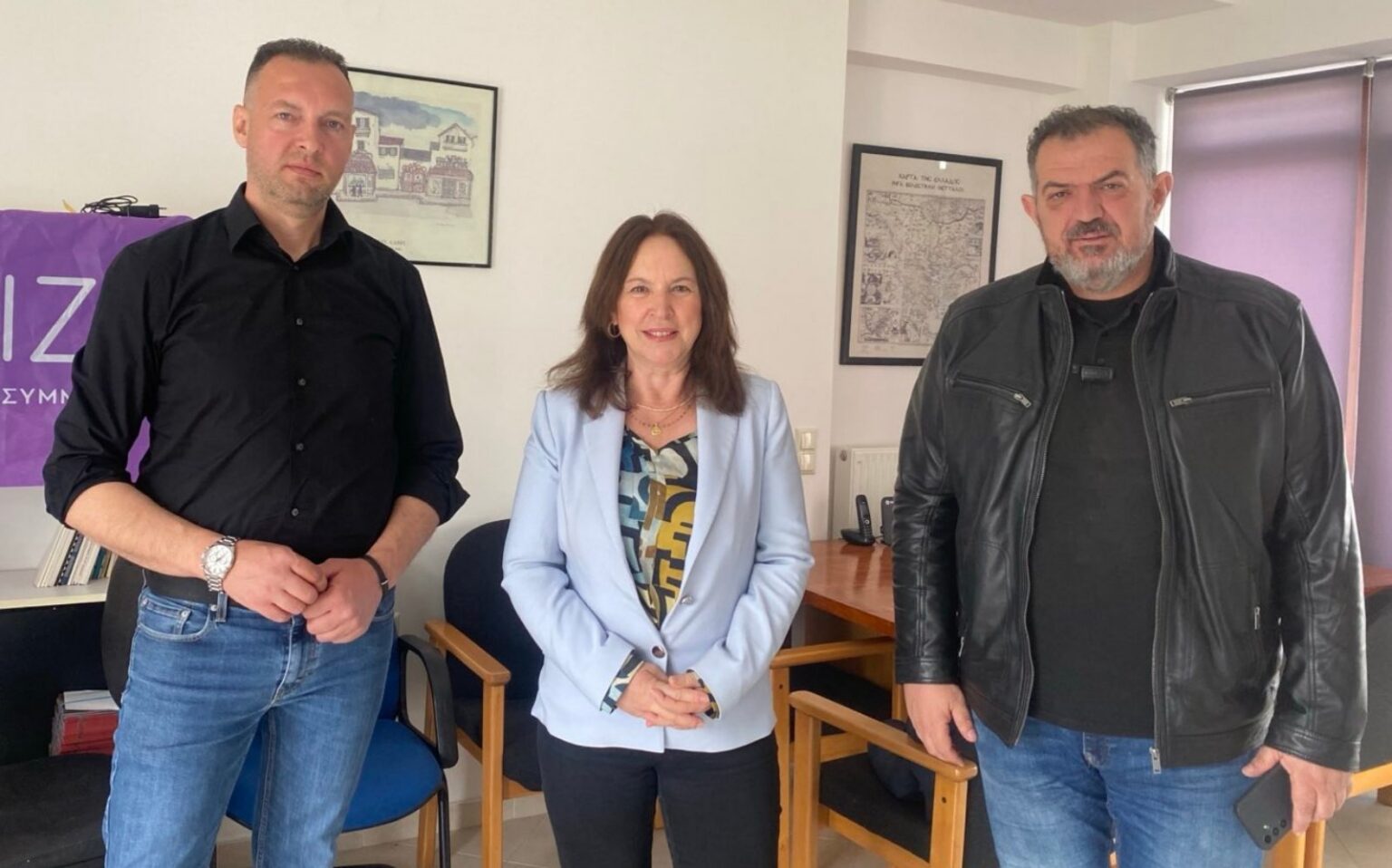 Με την Βουλευτή Π.Ε Κοζάνης κα. Καλλιόπη Βέττα συναντήθηκε ο ΣΠΑΡΤΑΚΟΣ