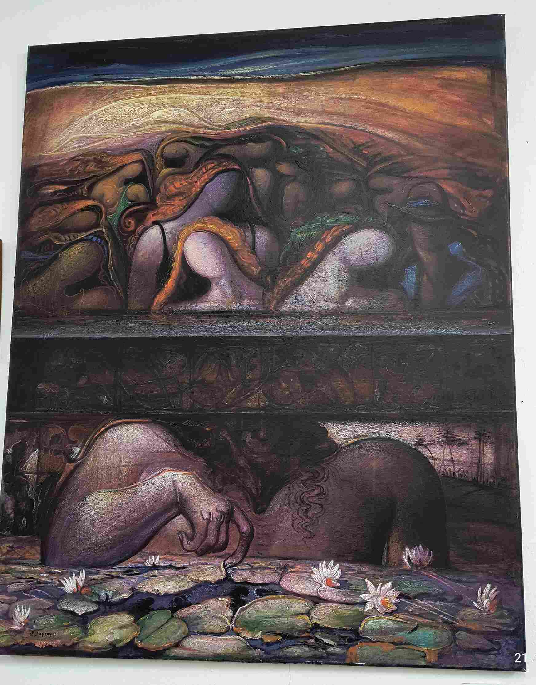 ΣΥΛΛΟΓΟΣ ΓΡΕΒΕΝΙΩΤΩΝ ΚΟΖΑΝΗΣ "Ο ΑΙΜΙΛΙΑΝΟΣ" - Θερμές ευχαριστίες προς τον ζωγράφο Αριστοτέλη Βαρσάμη. - Eordaialive.com