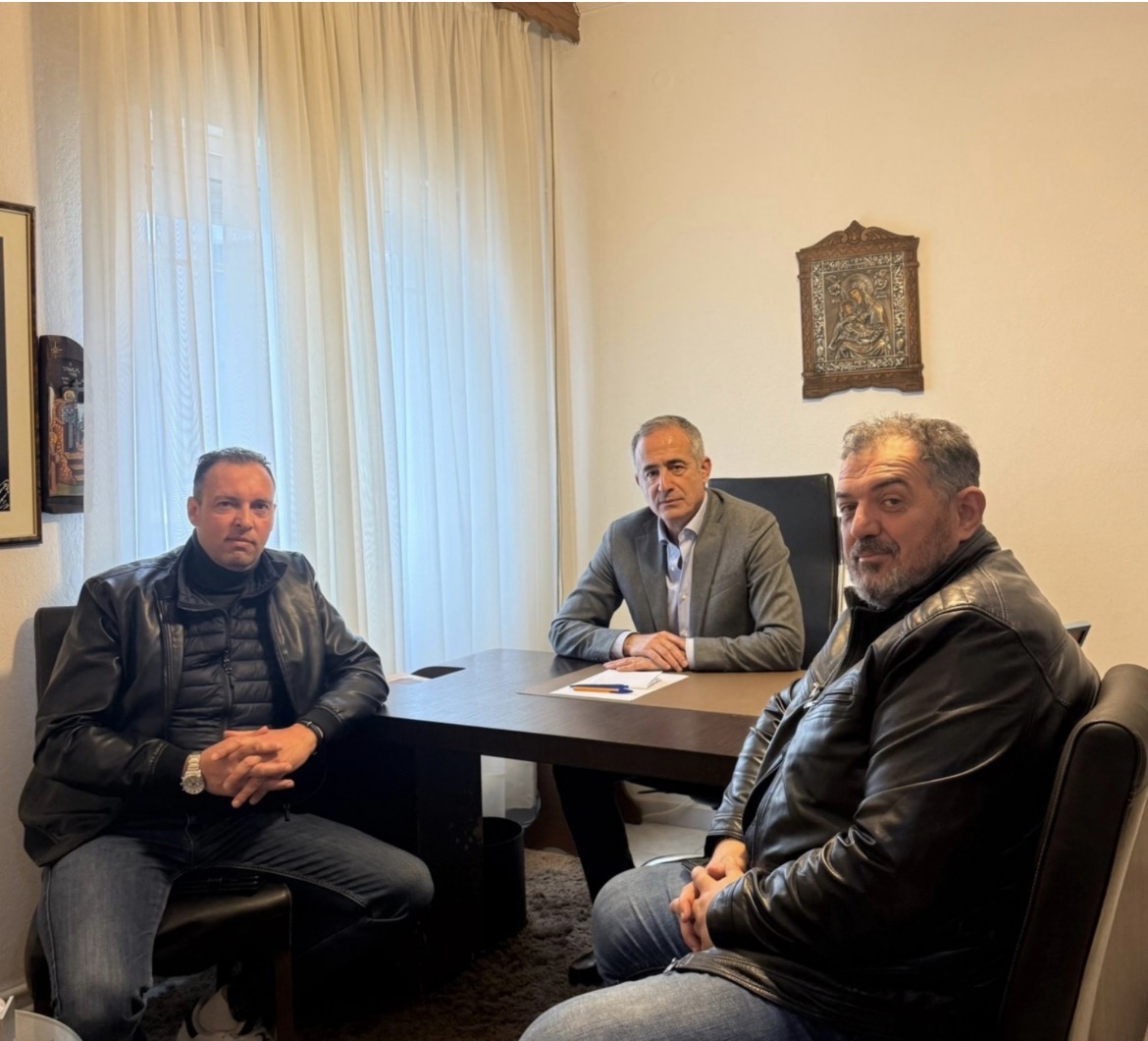 Με τον Βουλευτή Π.Ε Κοζάνης κ. Στάθη Κωνσταντινίδη συναντήθηκε ο ΣΠΑΡΤΑΚΟΣ - Eordaialive.com