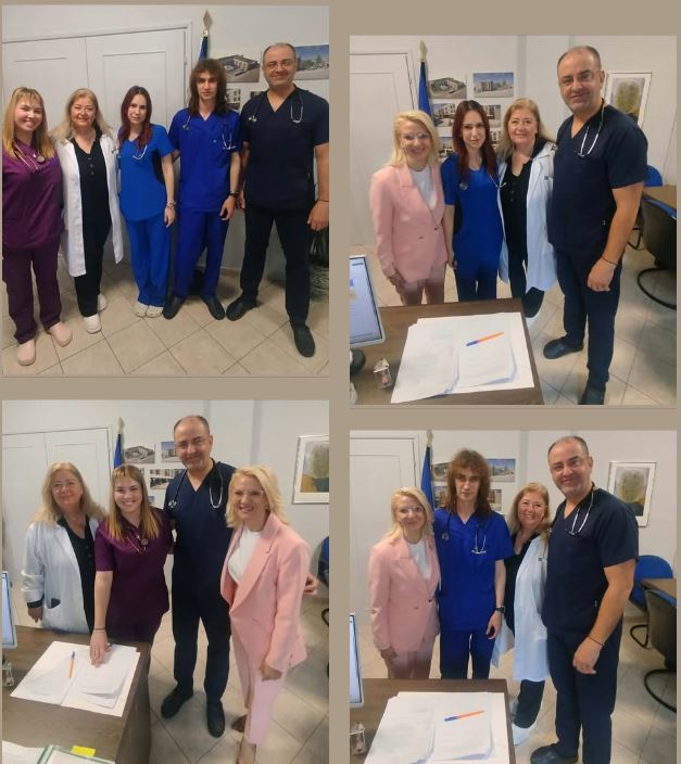 Mαμάτσειο - Νέο αίμα" στην Παθολογική Κλινική: Καλωσόρισαν τους τρεις νέους ειδικευόμενους γιατρούς