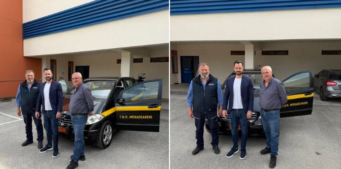Ενισχύεται ο στόλος του Μποδοσάκειου Νοσοκομείου με νέο επιβατικό όχημα