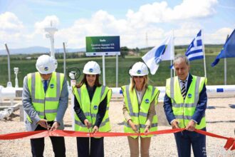 Εγκαινιάστηκε στην Πτολεμαΐδα ο εμβληματικός αγωγός φυσικού αερίου του ΔΕΣΦΑ