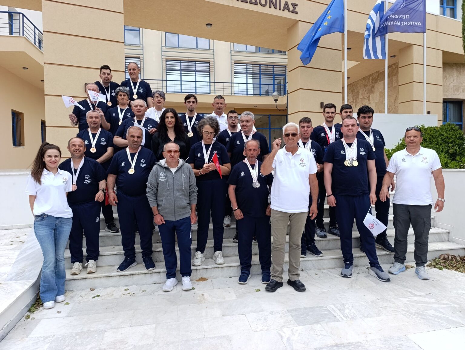 Συνάντηση της Αντιπεριφερειάρχη Παιδείας & Αθλητισμού με τους αθλητές των Special Olympics  Νομού Κοζάνης