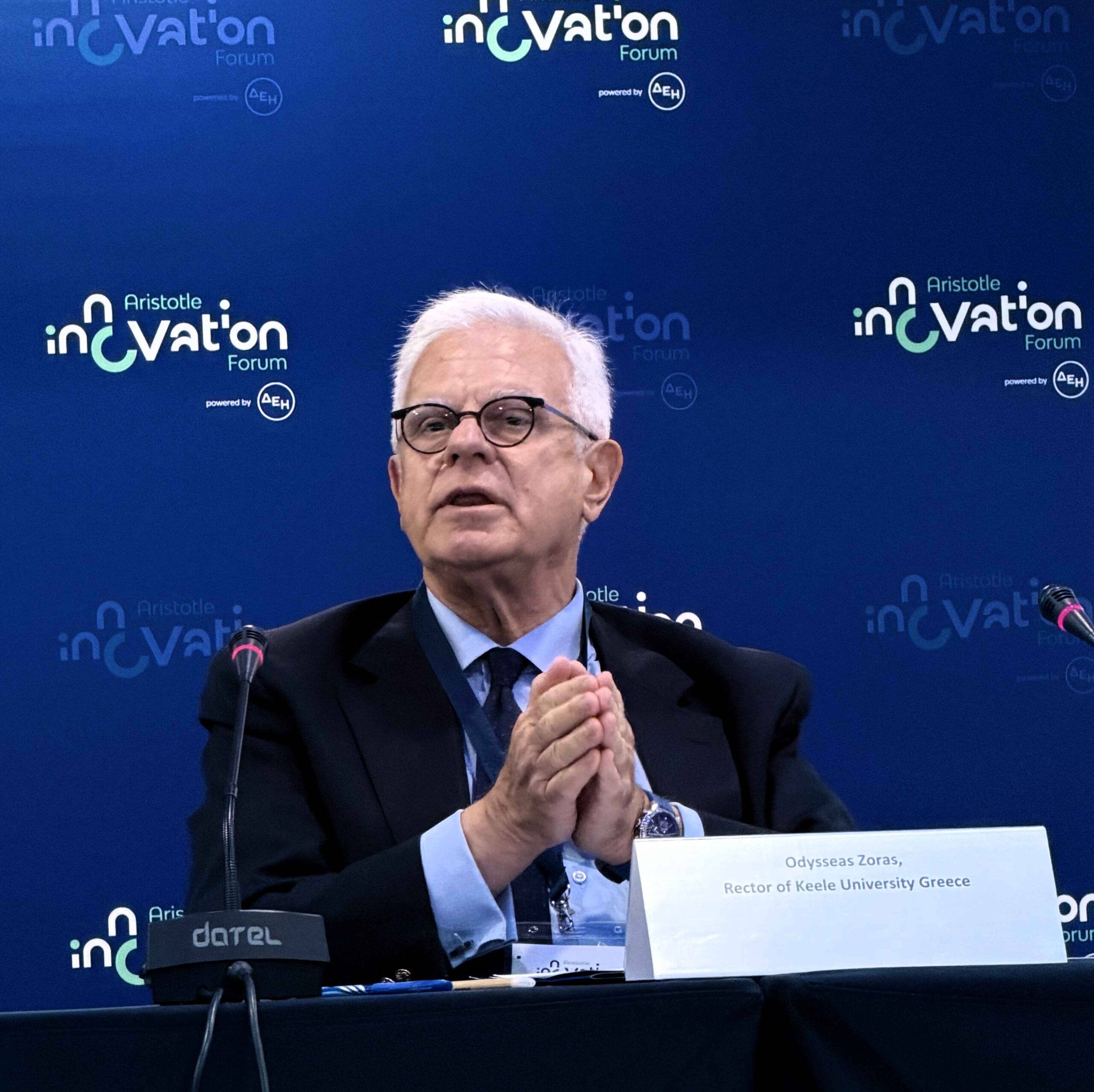 Πανεπιστήμιο Keele Greece: Δυναμική παρουσία του Πρύτανη Οδυσσέα Ζώρα στο Φόρουμ Καινοτομίας του ΑΠΘ | Eordaialive.com Πανεπιστήμιο Keele Greece: Δυναμική παρουσία του Πρύτανη Οδυσσέα Ζώρα στο Φόρουμ Καινοτομίας του ΑΠΘ - Eordaialive.com