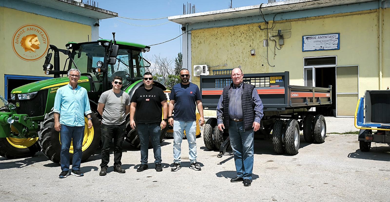 Ο Δήμος Αμυνταίου ενισχύει τον μηχανολογικό του εξοπλισμό με νέο γεωργικό ελκυστήρα και παρελκόμενα | Eordaialive.com Ο Δήμος Αμυνταίου ενισχύει τον μηχανολογικό του εξοπλισμό με νέο γεωργικό ελκυστήρα και παρελκόμενα - Eordaialive.com