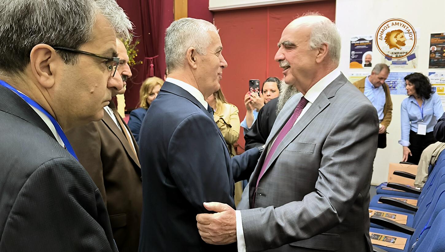 Επίσκεψη του Ευρωβουλευτή Ευάγγελου Μεϊμαράκη στον Δήμαρχο Αμυνταίου Ιωάννη Λιάση | Eordaialive.com Επίσκεψη του Ευρωβουλευτή Ευάγγελου Μεϊμαράκη στον Δήμαρχο Αμυνταίου Ιωάννη Λιάση - Eordaialive.com
