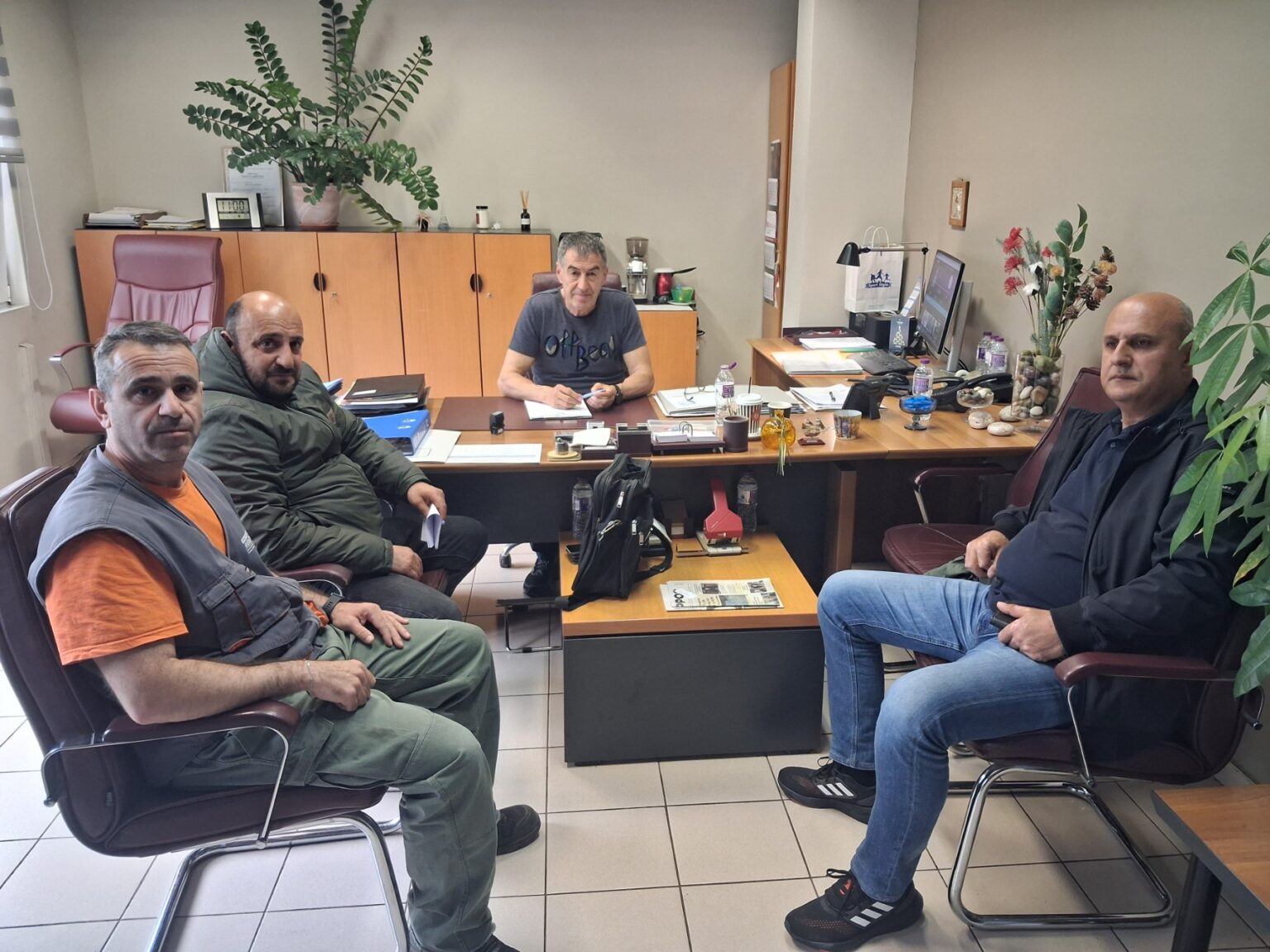 Συνάντηση ΣΠΑΡΤΑΚΟΥ με το νέο Διευθυντή του ΑΗΣ Αγίου Δημητρίου Ενημέρωση για τα επίμαχα ζητήματα