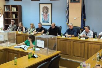 Ο Ιορδάνης Μπάντης επανεκλέχθηκε Πρόεδρος του Δημοτικού Συμβουλίου Αμυνταίου