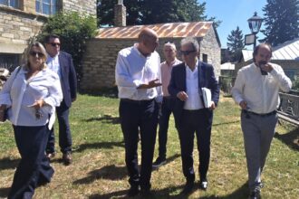 Σε Νυμφαίο και Λέχοβο ο Περιφερειάρχης Δυτικής Μακεδονίας και ο Δήμαρχος Αμυνταίου