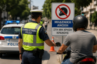 Συνεχίζονται οι τροχονομικοί έλεγχοι για τη «Μηδενική ανοχή στη μη χρήση κράνους» σε περιοχές της Δυτικής Μακεδονίας