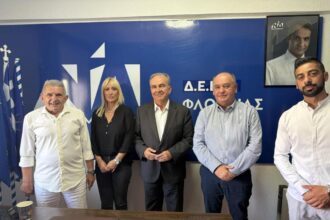 Επίσκεψη Ν. Παπαθανάση στη ΔΕΕΠ Φλώρινας: Στο τραπέζι ο Ε65, ο δρόμος Πτολεμαΐδα-Φλώρινα και η μείωση του ΕΦΚ στα καύσιμα