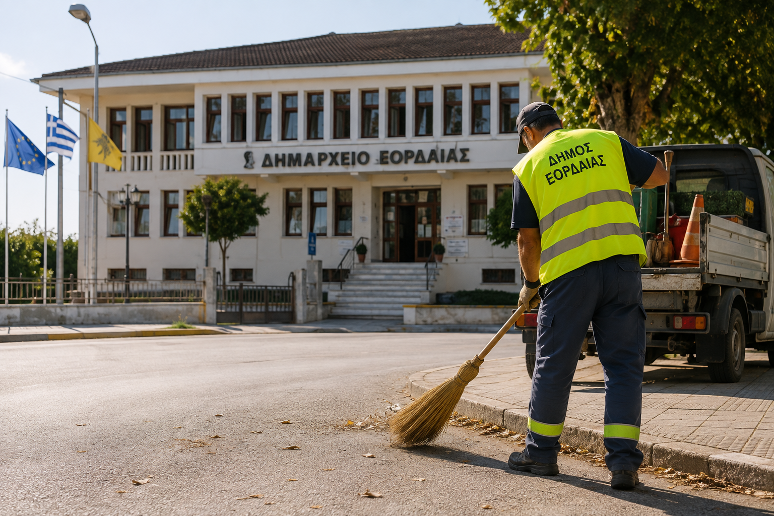 Προσλήψεις δίμηνων συμβασιούχων για την καθαριότητα στο οδικό δίκτυο της Εορδαίας