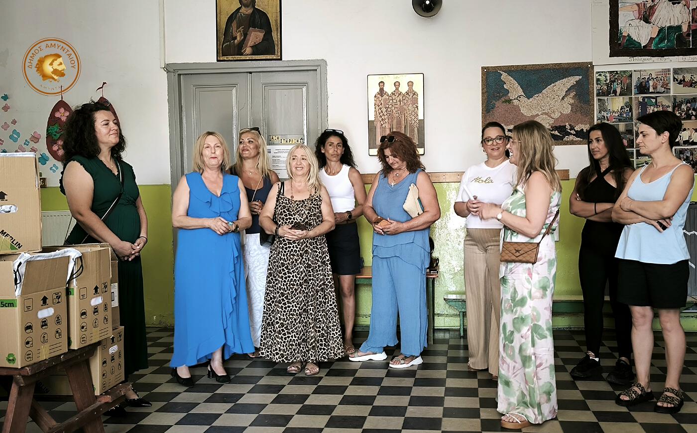 Επίσκεψη και σημαντική προσφορά εθελοντικών συλλόγων από τη Στουτγάρδη στο Ξινό Νερό - Eordaialive.com