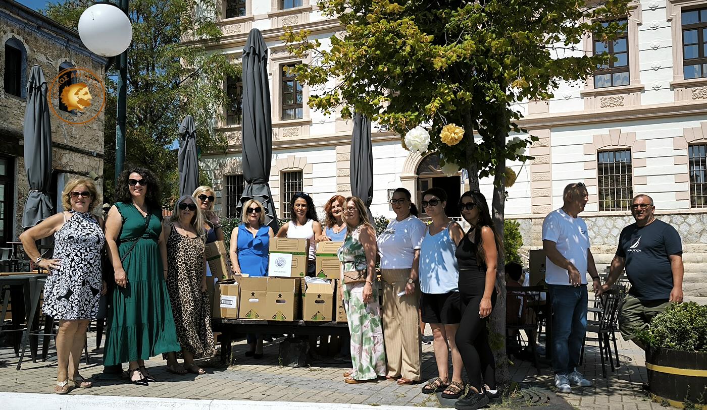 Επίσκεψη και σημαντική προσφορά εθελοντικών συλλόγων από τη Στουτγάρδη στο Ξινό Νερό