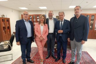   Συνάντηση του Περιφερειάρχη με τον Υφυπουργό Εθνικής Οικονομίας & Οικονομικών