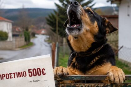Πρόστιμο 500 ευρώ σε ιδιοκτήτρια σκύλου στην Κρυόβρυση Εορδαίας επειδή... γάβγιζε – Τι προβλέπει ο νόμος