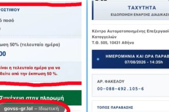 Νέα απάτη με SMS: Πώς στήνουν την παγίδα με τις ψεύτικες κλήσεις της Τροχαίας