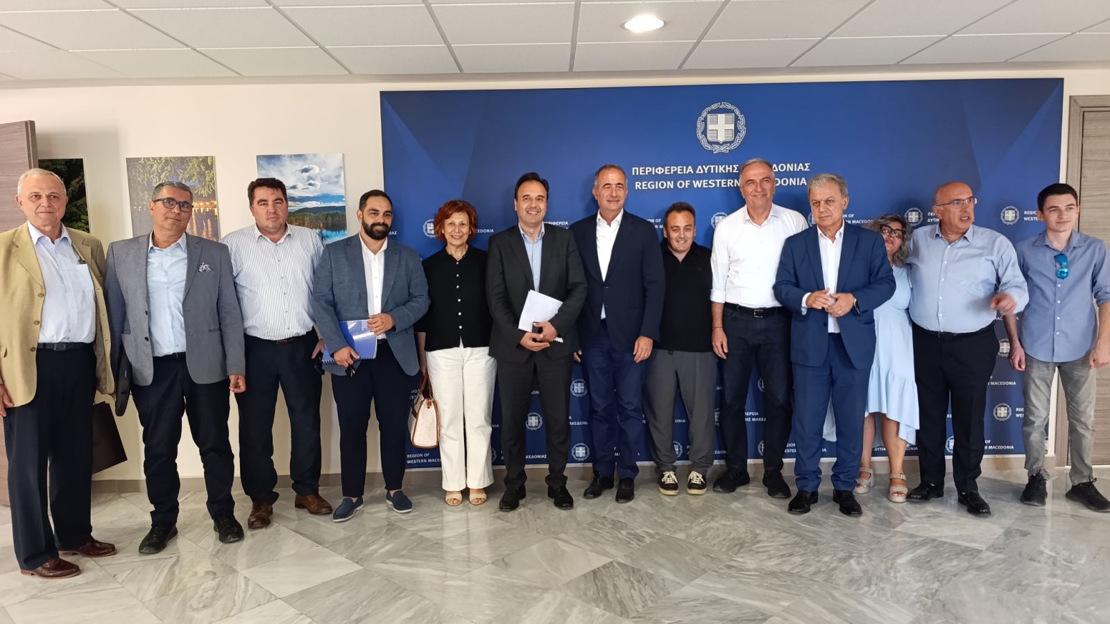 Επίσκεψη  του Υπουργού Ψηφιακής Διακυβέρνησης Δημήτρη Παπαστεργίου και  του Υφυπουργού Ανάπτυξης Σταύρου Καλαφάτη στην Περιφέρεια Δυτικής Μακεδονίας - Eordaialive.com